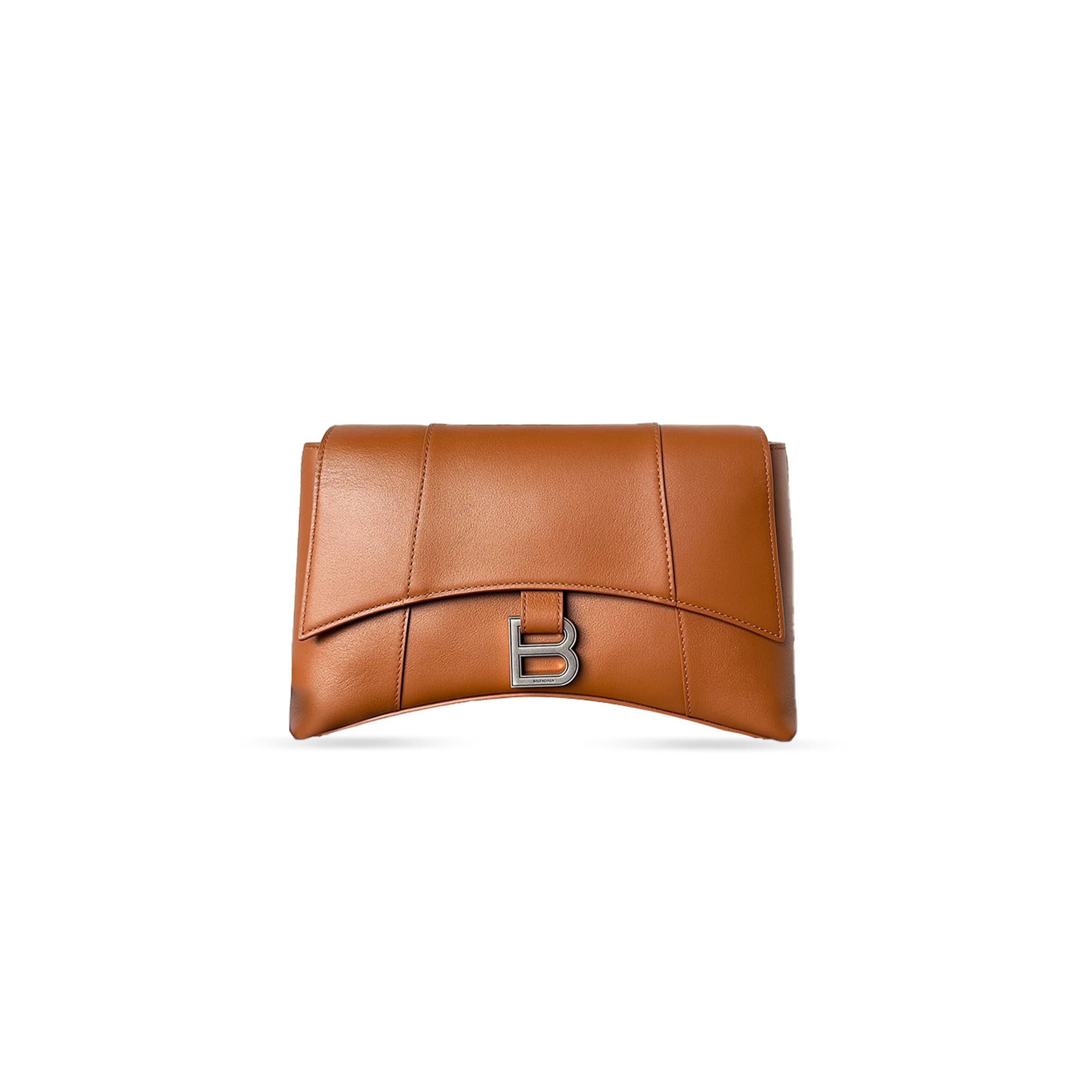 Ba1en*iaga women''s down town bag small in caramel 6713552100t1809 (25.4*16*8.4cm)